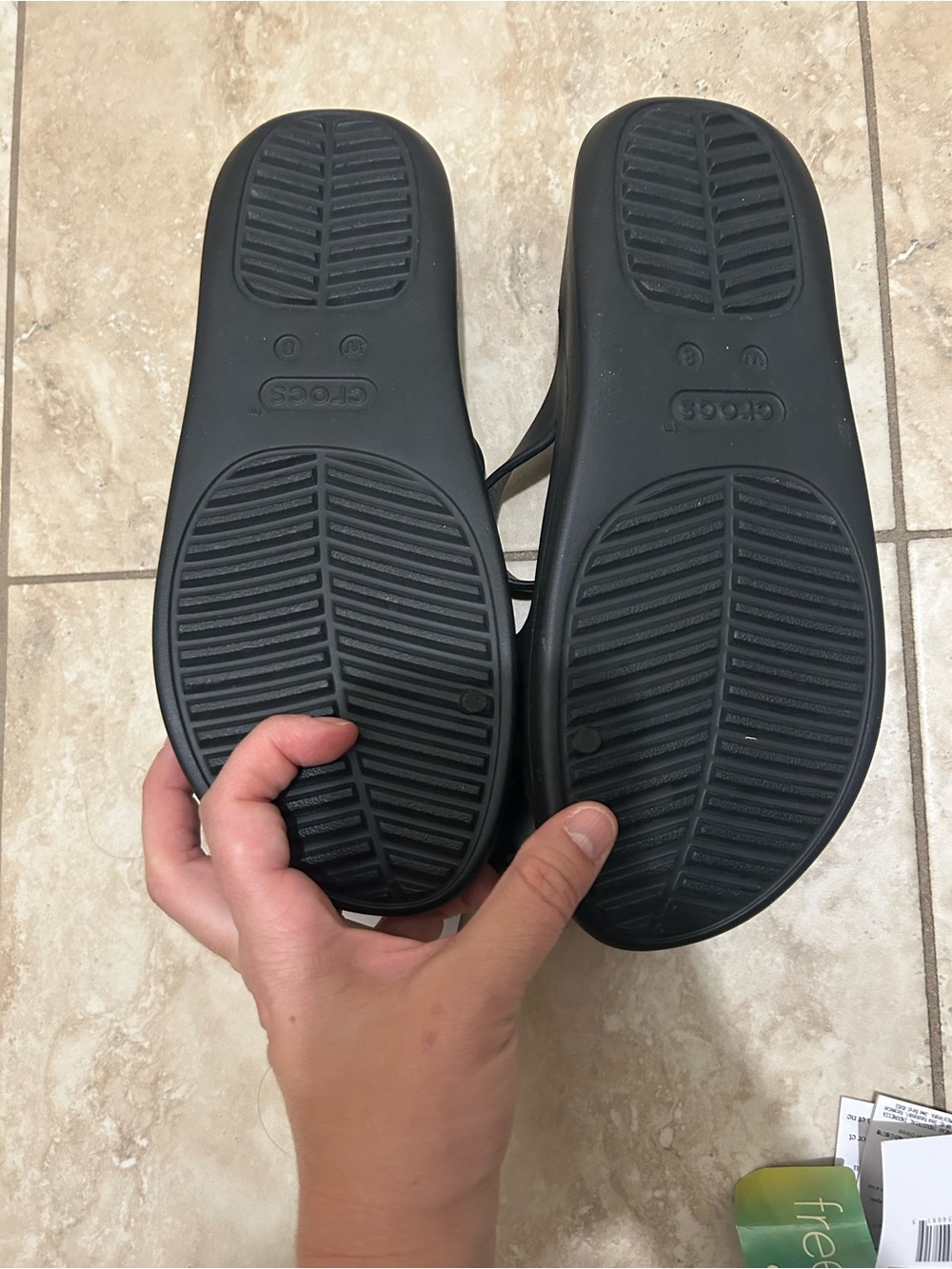 CROCS “Getaway Strappy” Sandals - Picture 3 of 4